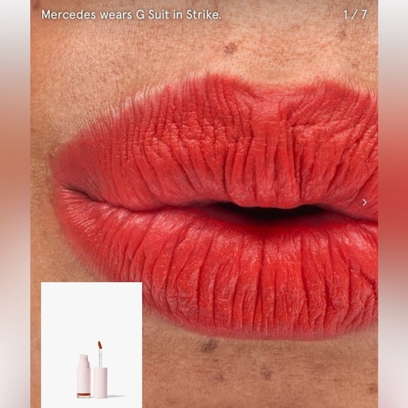 Glossier G Suit Soft touch lip crème color Strike NIB - Picture 2 of 8